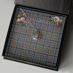 To My Beautiful Soulmate Necklace In Your Eyes I Have Found My Home Clan MacDuff Hunting Ancient Tartan Crown Pendant Necklace