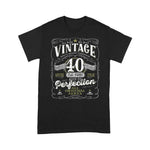 Vintage 40th Birthday Top For Him 1981 Aged To Perfection Birthday Shirt Funny 40th Birthday T Shirts - Scotstee Shop