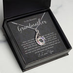 Rising Phoenix Necklace - Grandmother Necklace, To My Beautiful Grandmother Necklace, Mother's Day Gift For Grandma Grandmother, Thank You