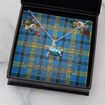 Sea Turtle Necklace To My Beautiful Soulmate Necklace In Your Eyes I Have Found My Home Clan Laing Tartan Blue Turtle Necklace
