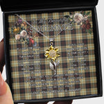 To My Beautiful Soulmate Sunflower Necklace In Your Eyes I Have Found My Home Clan Dunlop Hunting Tartan Jewelry For Girlfriend