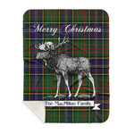 Scotstee Shop Plaid Tartan Blanket With Moose Clan MacMillan Hunting Modern Plaid Blanket, plaid blanket australia,plaid blanket canada,plaid christmas blanket,plaid fleece sherpa blanket,plaid sherpa blanket canada,plaid sherpa blanket lipstick,plaid sherpa blanket pink,plaid sherpa blanket queen