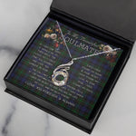 To My Beautiful Soulmate Necklace In Your Eyes I Have Found My Home Clan Mowat Tartan Rising Phoenix Necklace