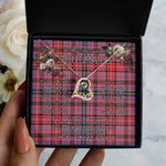 To My Beautiful Soulmate Necklace In Your Eyes I Have Found My Home Clan Udny Tartan Forever Love Necklace