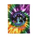 Scotstee Shop - Scotstee Shop Blanket Aquarius Zodiac Hippie Fleece Blanket