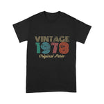 Vintage 1978 Years Old Retro 70's 41st Birthday Shirt Vintage 1978 Shirt - Scotstee Shop
