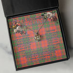 To My Beautiful Soulmate Necklace In Your Eyes I Have Found My Home Clan Grant Ancient Tartan Crown Pendant Necklace