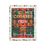 Personalized Gift Tartan Plaid Blanket Clan Stewart of Appin Ancient With Christmas Cookie Baking Crew Christmas Gift Blanket, Plaid Blanket, Christmas Fleece Blanket, Christmas Blanket, Tartan Blanket, Scottish Blanket, Scotland Blanket, Family Name Blanket, Custom Blanket, Personalized Blanket