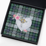 Gift For My Beautiful Girlfriend Necklace Valentine Necklace Clan MacKenzie Dress Ancient Tartan Cross Dancing Necklace Scottish Tartan Jewelry