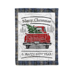 Tartan Blanket Vintage Red Truck with Christmas Tree Family Scottish Clan MacDowall plaid blanket, red plaid blanket, buffalo plaid blanket, green plaid blanket, plaid fleece blanket, blue plaid blanket, red tartan blanket, tartan plaid blanket, black and white plaid blanket, , christmas plaid blanket, orange plaid blanket, tartan plaid throw blanket, pink plaid blanket, brown plaid blanket, buffalo check blanket
