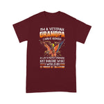 Scotstee Shop - Veteran USA Grandpa Proud Vet Grandfather Fathers Day 4th Of July Shirt