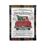 Tartan Blanket Vintage Red Truck with Christmas Tree Family Scottish Clan Francis plaid blanket, red plaid blanket, buffalo plaid blanket, green plaid blanket, plaid fleece blanket, blue plaid blanket, red tartan blanket, tartan plaid blanket, black and white plaid blanket, , christmas plaid blanket, orange plaid blanket, tartan plaid throw blanket, pink plaid blanket, brown plaid blanket, buffalo check blanket