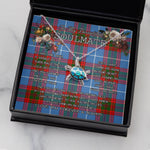 Sea Turtle Necklace To My Beautiful Soulmate Necklace In Your Eyes I Have Found My Home Clan Pentland Tartan Blue Turtle Necklace