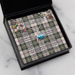 Sea Turtle Necklace To My Beautiful Soulmate Necklace In Your Eyes I Have Found My Home Clan MacPherson Dress Ancient Tartan Blue Turtle Necklace