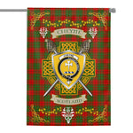 House Flag - Cheyne Irish Shield Celtic Cross Tartan Garden Flag St Patrick's Day Garden Flag
