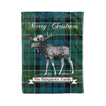 Tartan Blanket With Moose Clan Kirkpatrick Plaid Blanket Tartan Plaid Fleece Blanket, Christmas Blanket, tartan blanket, plaid blanket, red plaid blanket, buffalo plaid blanket, green plaid blanket, plaid fleece blanket, blue plaid blanket, red tartan blanket, tartan plaid blanket, black and white plaid blanket, christmas plaid blanket, orange plaid blanket, tartan plaid throw blanket, pink plaid blanket, brown plaid blanket, buffalo check blanket