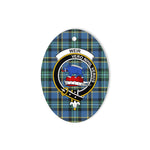 Weir Scottish Clan Plaid Ornament Gift. Christmas Tree Ornament Weir Clan Tartan Ornament,  ceramic ornament, personalized christmas ornaments, christmas tree ornaments, christmas door decorations, Plaid Ornament, Tartan Ceramic Ornament