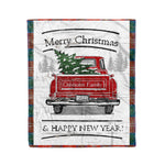 Tartan Blanket Vintage Red Truck with Christmas Tree Family Scottish Clan Chisholm Ancient plaid blanket, red plaid blanket, buffalo plaid blanket, green plaid blanket, plaid fleece blanket, blue plaid blanket, red tartan blanket, tartan plaid blanket, black and white plaid blanket, , christmas plaid blanket, orange plaid blanket, tartan plaid throw blanket, pink plaid blanket, brown plaid blanket, buffalo check blanket