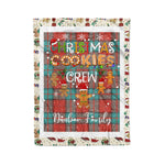 Products Personalized Gift Tartan Plaid Blanket Clan Dunbar Ancient With Christmas Cookie Baking Crew Christmas Gift Blanket, Plaid Blanket, Christmas Fleece Blanket, Christmas Blanket, Tartan Blanket, Scottish Blanket, Scotland Blanket, Family Name Blanket, Custom Blanket, Personalized Blanket