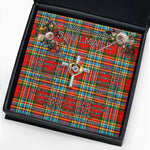 To My Beautiful Soulmate Necklace In Your Eyes I Have Found My Home Clan Chattan Modern Tartan Cross Dancing Necklace
