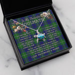 Sea Turtle Necklace To My Beautiful Soulmate Necklace In Your Eyes I Have Found My Home Clan Oliphant Tartan Blue Turtle Necklace