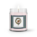 Soy Wax Candle - Buffalo Plaid Candle Clan Crest Badge Bannatyne Tartan Plaid Soy Wax Candle, oil candle, candle handmade, wax candle, soy wax, nature wax, natural soy wax, natural soy candles, natural candle