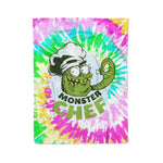Scotstee Shop - Scotstee Shop Blanket Funny Alien Monster Chef Halloween Outfit for Costume Party Hippie Rainbow Fleece Blanket