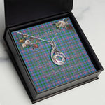 To My Beautiful Soulmate Necklace In Your Eyes I Have Found My Home Clan Pitcairn Tartan Rising Phoenix Necklace