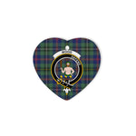 Wood Scottish Clan Plaid Ornament Gift. Christmas Tree Ornament Wood Christmas Ornament, Christmas Heart Ornament, Plaid Heart Ornament, Tartan Ornament, Tartan Heart Ornament