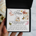 Love Dancing Necklace - Mom Necklace Gift - To My Mom - Gift From Daughter - Mother's Day Necklace