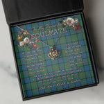 To My Beautiful Soulmate Necklace In Your Eyes I Have Found My Home Clan Lauder Tartan Crown Pendant Necklace