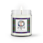 Soy Wax Candle - Buffalo Plaid Candle Clan Badge Brodie Hunting Tartan Plaid Soy Wax Candle, oil candle, candle handmade, wax candle, soy wax, nature wax, natural soy wax, natural soy candles, natural candle