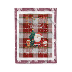 Personalized Gift Tartan Plaid Blanket Clan MacFie With Funny Santa Snowman Reindeer Merry Christmas Fleece Blanket, Home Living Room, Plaid Blanket, Tartan Blanket, Scottish Blanket, Buffalo fleece blanket, Christmas Blanket