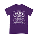 Vintage Born In May 1970 50th birthday 50 years old gift Birthday Shirt For 50th Birthday Shirt - Scotstee Shop