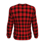Scotstee Shop Tartan Plaid Sweatshirt, plaid sweatshirt, christmas sweatshirt, christmas sweatshirt womens, mens christmas sweatshirt, buffalo plaid sweatshirt,Clan MacQueen Modern Sweatshirt