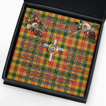 To My Beautiful Soulmate Necklace In Your Eyes I Have Found My Home Clan Baxter Tartan Cross Dancing Necklace