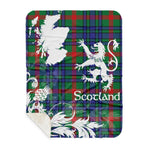 Sherpa Blanket - Tartan Blanket Thistle and Lion Scottish Clan Aiton Plaid Blanket, plaid sherpa blanket queen,purple sherpa blanket,queen sherpa blanket,queen size sherpa blanket,red sherpa blanket,scottish tartan blankets,sherpa blanket,sherpa christmas blanket