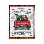 Tartan Blanket Vintage Red Truck with Christmas Tree Family Scottish Clan Brodie plaid blanket, red plaid blanket, buffalo plaid blanket, green plaid blanket, plaid fleece blanket, blue plaid blanket, red tartan blanket, tartan plaid blanket, black and white plaid blanket, , christmas plaid blanket, orange plaid blanket, tartan plaid throw blanket, pink plaid blanket, brown plaid blanket, buffalo check blanket