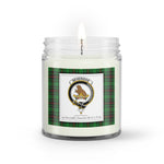 Soy Wax Candle - Buffalo Plaid Candle Clan Crest Badge Beveridge Tartan Plaid Soy Wax Candle, oil candle, candle handmade, wax candle, soy wax, nature wax, natural soy wax, natural soy candles, natural candle