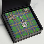 To My Beautiful Soulmate Necklace In Your Eyes I Have Found My Home Clan New Mexico Tartan Rising Phoenix Necklace