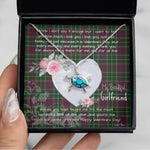 Sea Turtle Necklace Gift for My Beautiful Girlfriend Valentines Necklace Clan Carruthers Tartan Blue Turtle Necklace, Valentine Necklace Gift for Girlfriend Clan Mitchell Ancient Tartan Sunflower Pendant Necklace, Scottish Tartan Jewelry, valentine necklace, necklace girlfriend, necklace for wife, cute necklaces for girlfriend, jewelry for girlfriend, to my soulmate necklace, to my future wife necklace