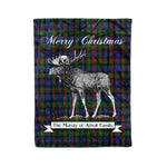 Tartan Blanket With Moose Clan Murray of Atholl Modern Plaid Blanket Tartan Plaid Fleece Blanket, Christmas Blanket, tartan blanket, plaid blanket, red plaid blanket, buffalo plaid blanket, green plaid blanket, plaid fleece blanket, blue plaid blanket, red tartan blanket, tartan plaid blanket, black and white plaid blanket, christmas plaid blanket, orange plaid blanket, tartan plaid throw blanket, pink plaid blanket, brown plaid blanket, buffalo check blanket
