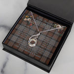 To My Beautiful Soulmate Necklace In Your Eyes I Have Found My Home Clan Cameron Of Erracht Weathered Tartan Rising Phoenix Necklace