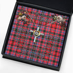 To My Beautiful Soulmate Necklace In Your Eyes I Have Found My Home Clan Udny Tartan Cross Dancing Necklace
