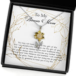 Sunflower Pendant Necklace - Stepmom Necklace, Bonus Mom Necklace, Step Mother Gift From Bride, Mother's Day Gift For Step Mom Necklace