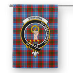 Garden Flag Skirving Tartan Flag Clan Badge Tartan House Flag