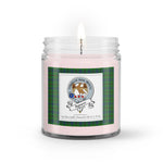 Soy Wax Candle - Buffalo Plaid Candle Clan Badge Agnew Hunting Tartan Plaid Soy Wax Candle, oil candle, candle handmade, wax candle, soy wax, nature wax, natural soy wax, natural soy candles, natural candle