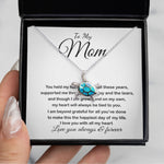 Opal Turtle Necklace - Mom Necklace - To My Mom - Love You Always And Forever