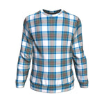 Scotstee Shop Tartan Plaid Sweatshirt, plaid sweatshirt, christmas sweatshirt, christmas sweatshirt womens, mens christmas sweatshirt, buffalo plaid sweatshirt,Clan Stewart Muted Blue Sweatshirt