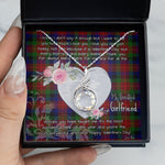 Rising Phoenix Necklace - Valentine Necklace Clan Tennant Tartan Gift for Girlfriend, Gift for My Wife Rising Phoenix Necklace